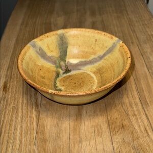 Handcrafted Ceramic Bowl - Earthy Tones